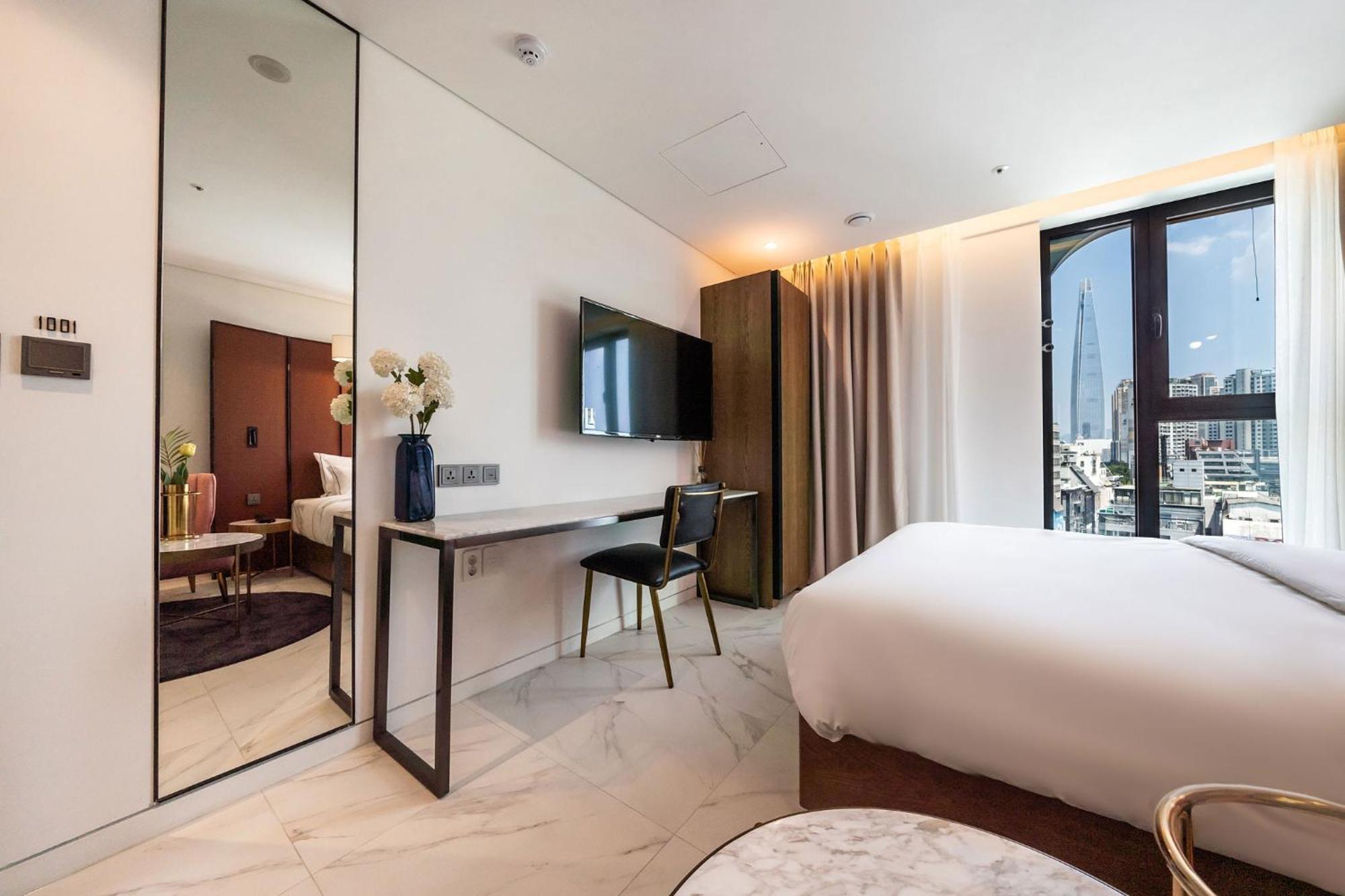 Hotel The Castle Jamsil-Sene Seoul Exterior photo