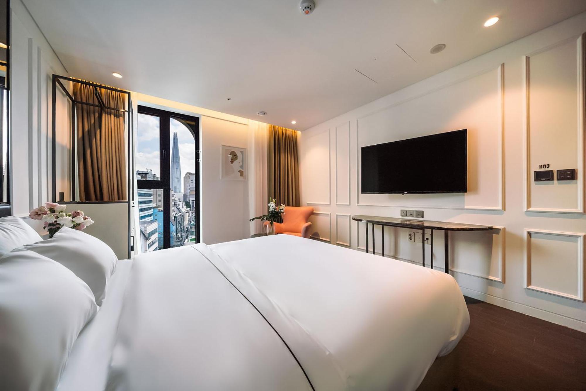 Hotel The Castle Jamsil-Sene Seoul Exterior photo